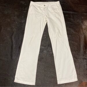 BANANA REPUBLIC “Relaxed Trouser” white size 30 GUC